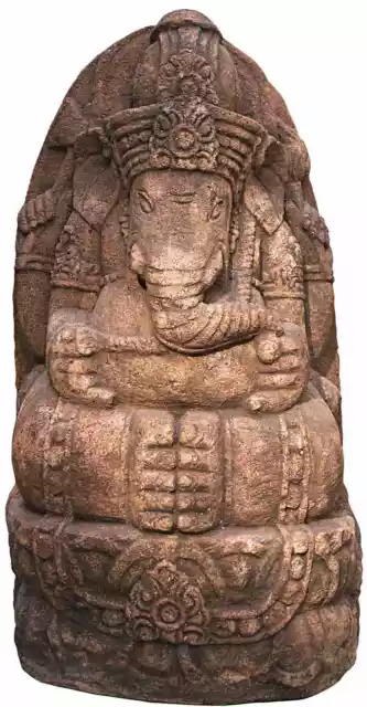 Sculpture Statue Garden Ornament Home Decor Figurine Hindu God Ganesha 70cm