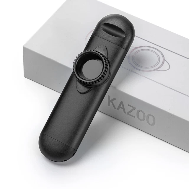 Metal Kazoo with 5 extra Membranes and Adjustable Tone for Guitar
