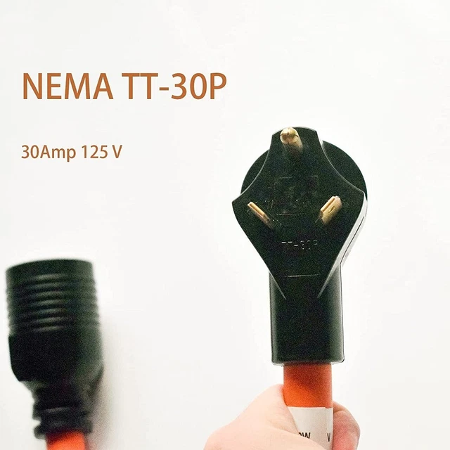 Puissance Cordon Générateur Adaptateur 125V 30 Amp PVC Stw TT-30P À L14-30R 0.5m