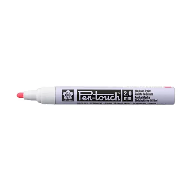 Pennarello Pen Touch Medio Fluo Punta 2mm Rosso | Sakura