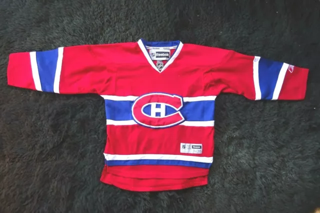 Montreal Canadiens Reebok NHL Hockey Trikot Gr. S/M YOUTH rot  official licensed