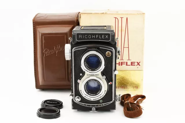 [Excellent] Ricohflex Dia 6x6 TLR Camera 80mm f3.5 From Japan 2100003