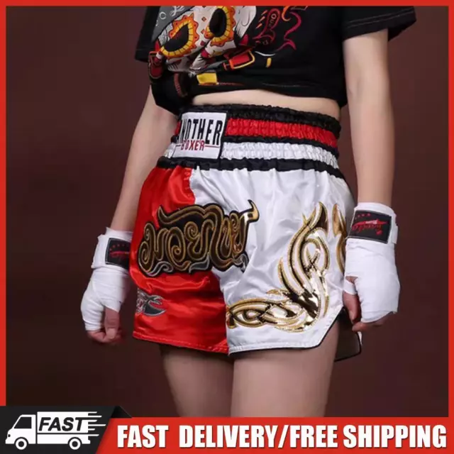 Boxing Shorts Tear Resistant Punching Shorts Durable Elastic for Sports Supplies