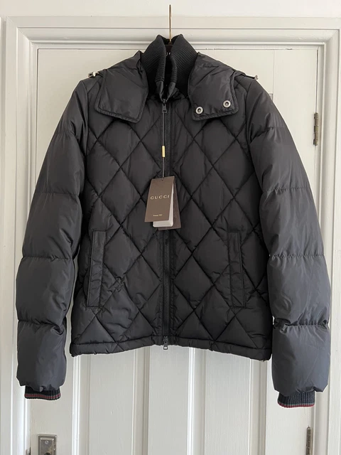 Gucci Mens Puffa Jacket, Size Small