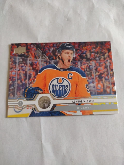 2019-20 Upper Deck Series 2 NHL Hockey Base #436 Connor mcdavid