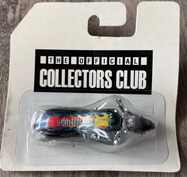 New Hot Wheels The Official Collectors Club Scorchin' Scooter Motorcycle 1998