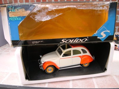 SOLIDO PRESTIGE 8028 Voiture 1/18 1:18 Citroen 2CV 1966 EUR 50,00 -  PicClick FR