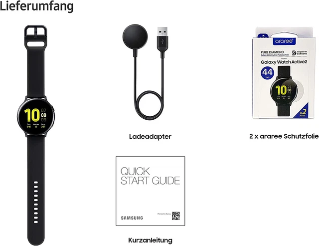 Samsung Galaxy Watch Active2 Explorer Edition, Fitnesstracker aus Aluminium, gro