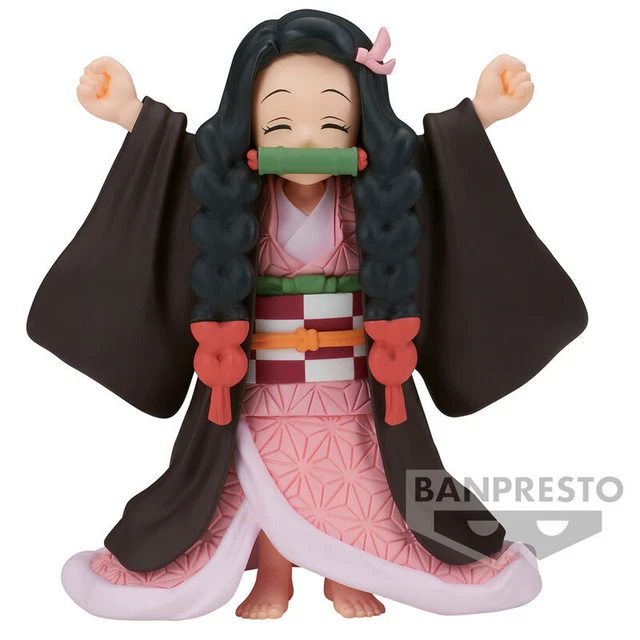 Banpresto Figura Demon Slayer - Chachamaru Fluffy Puffy 8 Cm - PVC Multicolore - BP19807