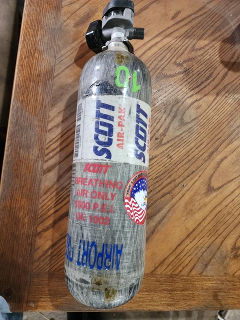 Scott 4500psi Scba Air Tank Bottle