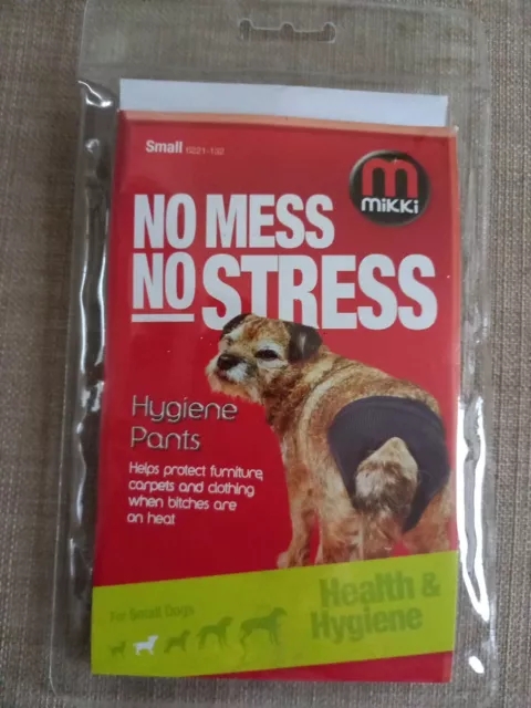 Mikki Dog Hygiene Pants No Mess No Stress For Dogs On Heat