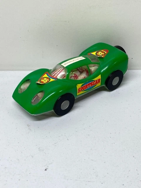 Hilco Racecar  Car Very Unique Plastic  Clear Bank