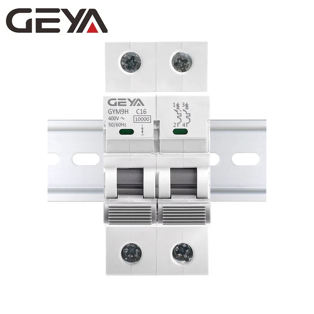 GEYA Mini Circuit Breaker MCB 1P 6-63A (Type C) - DIN Rail Mount, 6kA - View #7