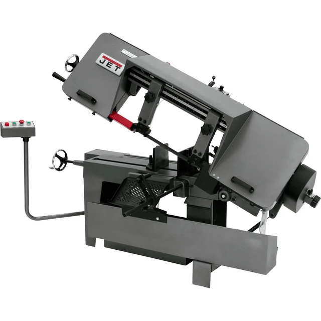 JET Horizontal Metal Cutting Bandsaw- 10inx16in 2 HP 460V 3-Phase