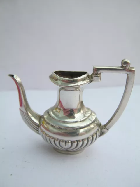 Birmingham 1968 Miniature Sterling Silver Tea Pot / Coffee Jug
