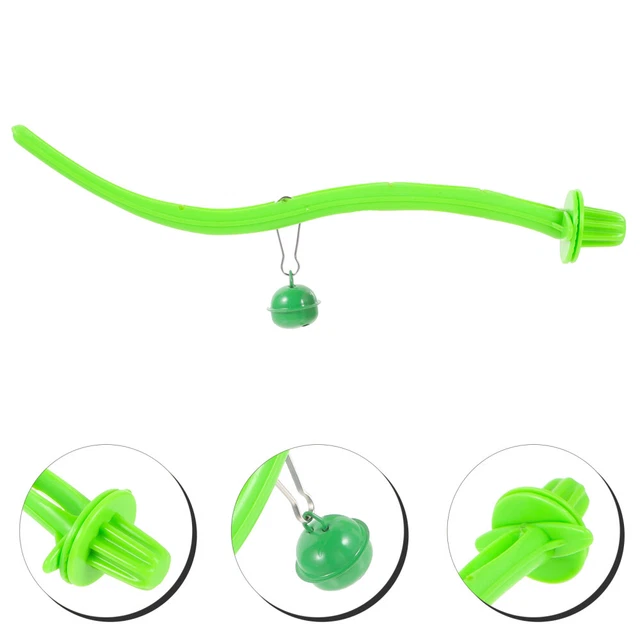 Posatoio Per Pappagalli Villcase - Giocattolo Limaunghie E Becco, Design Ergonomico Per Gabbie - Foto 10