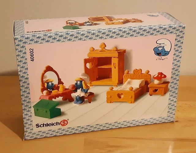 Schtroumpf Schleich – 40602 – Chambre De La Schtroumpfette – Occasion