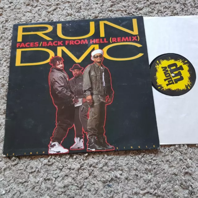 Run DMC - Faces/ Back from hell 12'' Vinyl Germany