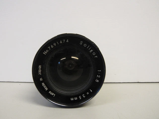 Soligor 1:2.8 f/35mm Lens