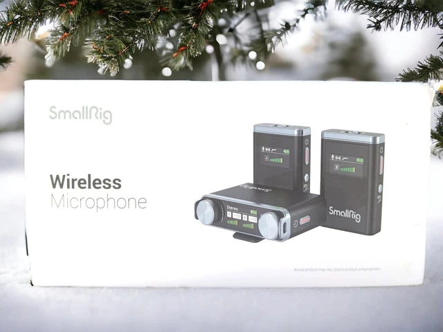 SMALLRIG MIC FOREVALA W60 Wireless Microphone Dual-Channel Recording