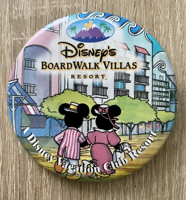 DISNEY’S BOARDWALK VILLAS Resort Vintage Disney Vacation Club Pin Badge ...