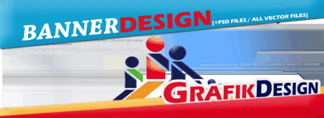 6x Banner Design Werbegrafik Individual Static Graphic Incl. Vector Graphics