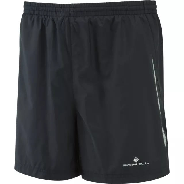 Ronhill Mens Advance 5" Short - Classic Black - Medium - RRP £27