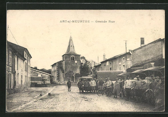 CPA Art-sur-Meurthe, Grande Rue