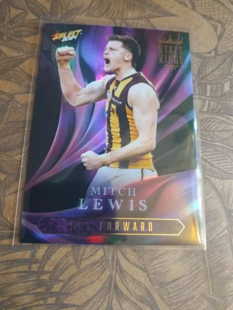 Afl Select Stat Kings Card Hawthorn Hawks Mitchell Lewis