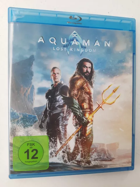 Aquaman 2 Lost Kingdom Blu-ray DC Jason Momoa Neuwertig Sammlung