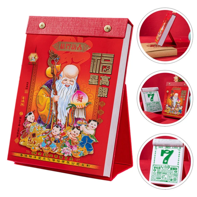 TRADITIONAL TABLE CALENDAR 2024 Desktop Calendar 2024 for Table Home