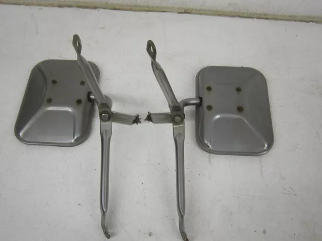 Below Eye Line Mirror Pair Stainless Steel 73-87 Chevy GMC Pickup GM 73-80 #2