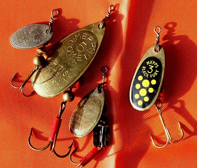 PECHE, LEURRE, ANCIENNE CUILLERE LA DIABOLIQUE