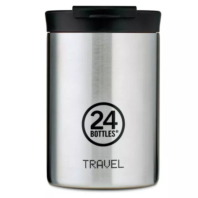 24Bottles Travel Tumbler, 100% Airtight (6 Hours Hot 12 Hours Cold)