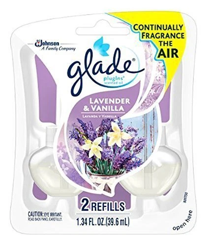 Glade Plugins Refills, Lavender Vanilla, 1.34 Ounce (Pack of 3)