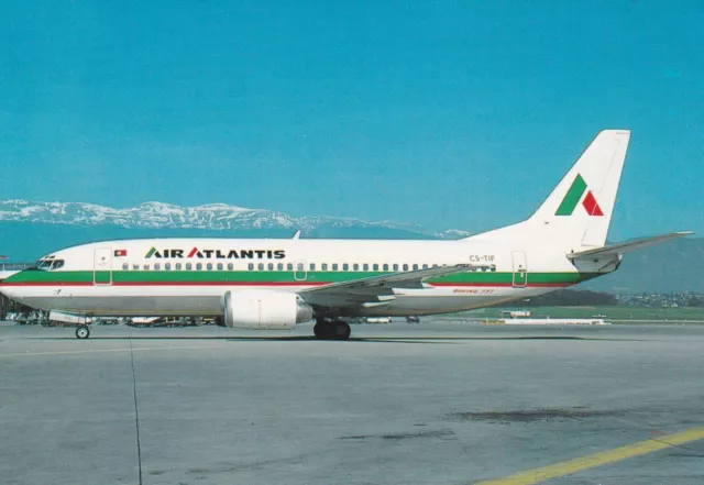 Carte Postale Avion - Air Atlantis  -  Boeing 737 - 382
