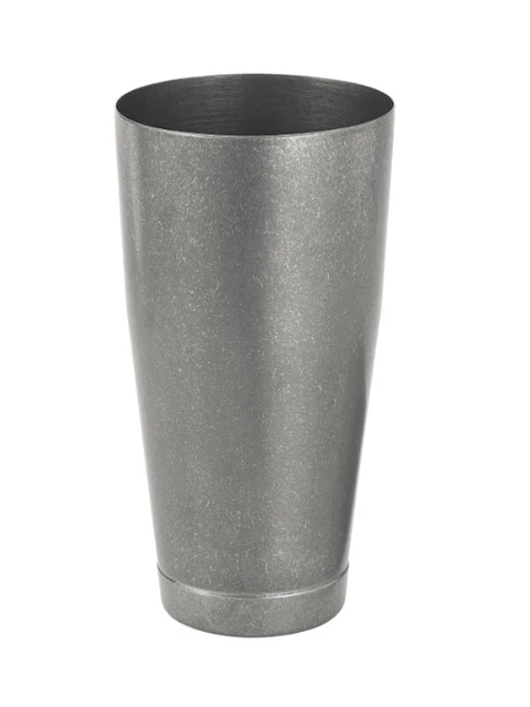 Winco BASK-28CS After 5 Crafted Steel Finish 28 oz Shaker Cup