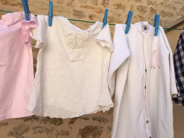 "Lot de beau linge pour bébé-fille 18 mois"  (11 pièces) 2