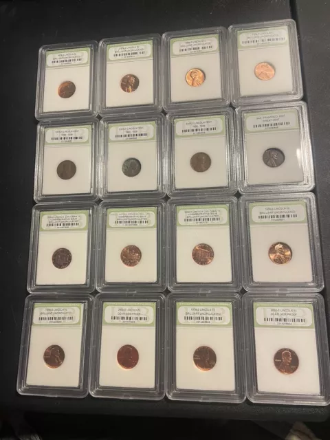 Slabbed US Coin Lot - Penny Lot
