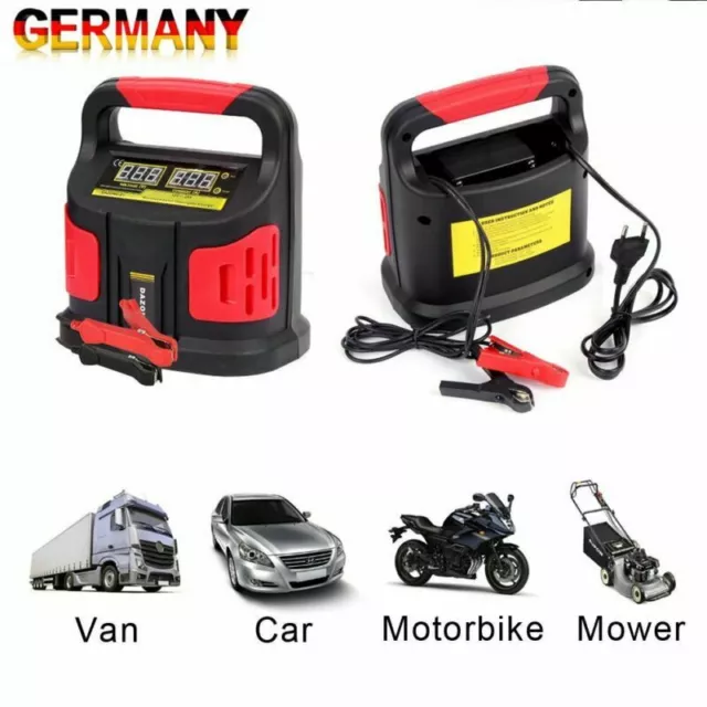 Automatik Batterieladegerät 15 Ampere 12/24 Volt Ladegerät - Auto PKW Motorrad