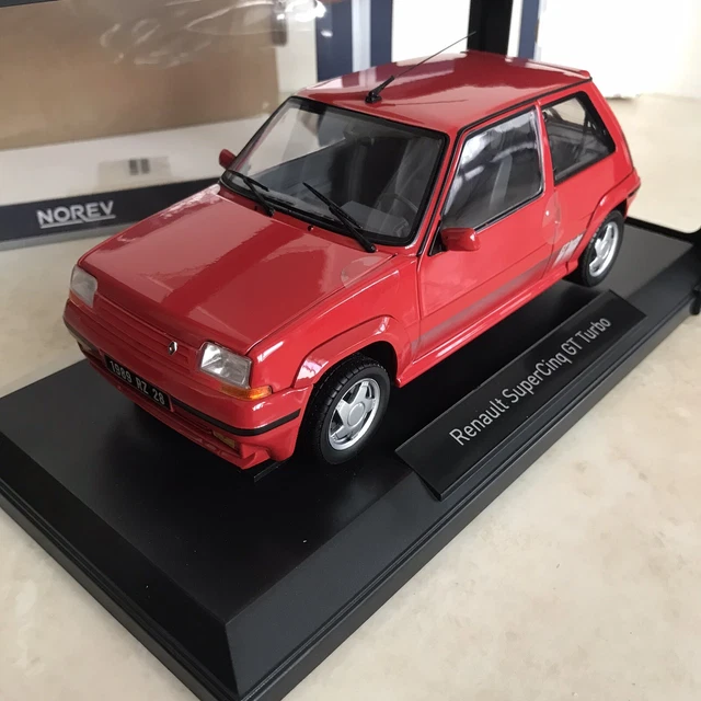 Renault Supercinq GT Turbo Ph1 1985 Givre nacré 1/18 – Etoile Auto49