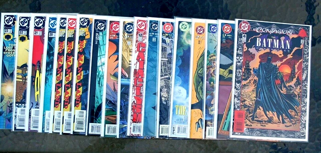 Lot of 18 DC Comics: Set-Run The Batman Chronicles