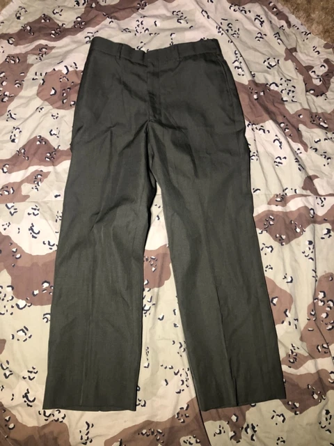 Mens Usmc Marine Corps Dress Alpha Uniform Shade 2212 Green 35 Reg Pants Trouser