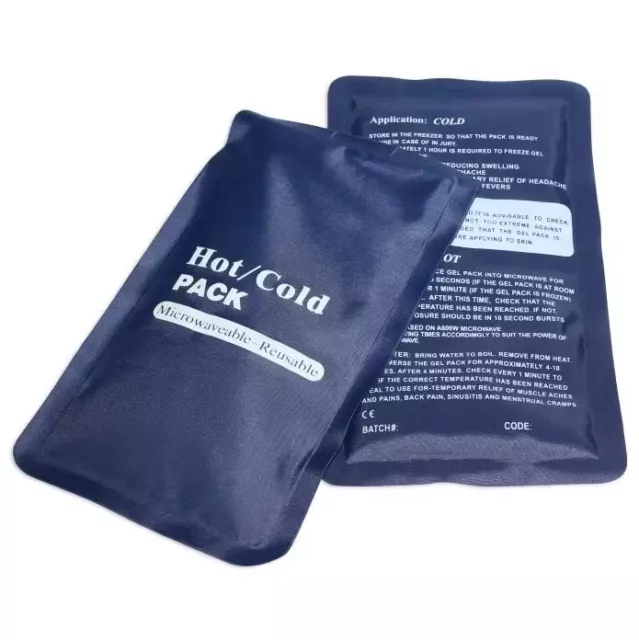 Hot And Cold Pack Reusable Microwave Therapy Relief Heat Warm Cool Ice Aid Gel