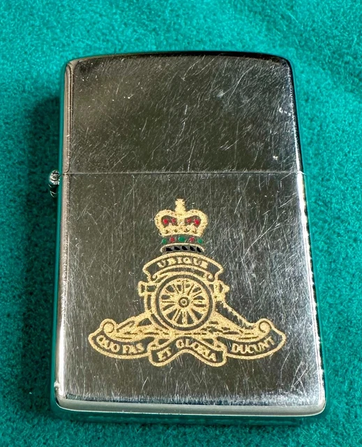Vintage Zippo Royal Canadian Artillery Lighter