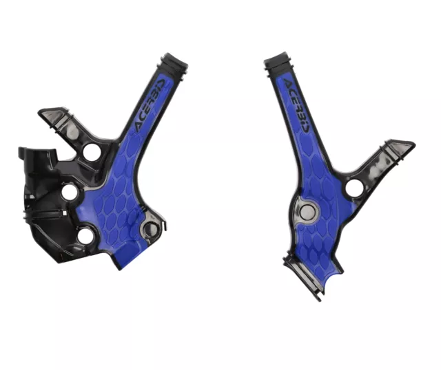 Acerbis X-Grip Frame Guard Black/Blue #2976221004