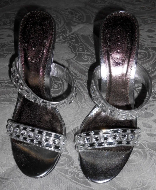 Debenhams debut silver sandals on sale