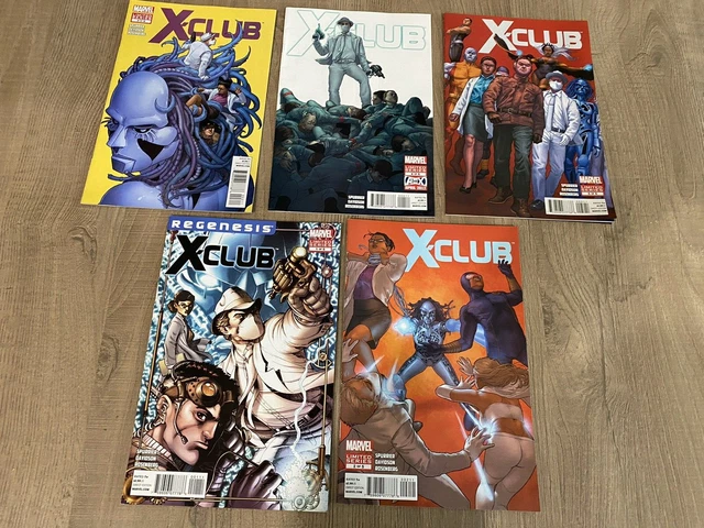 Marvel - X-CLUB complete miniseries - 2011 - NM - X-Men Regenesis