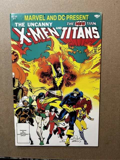 Marvel & DC Comics Present X-MEN & NEW TEEN TITANS #1 (1982) NM-