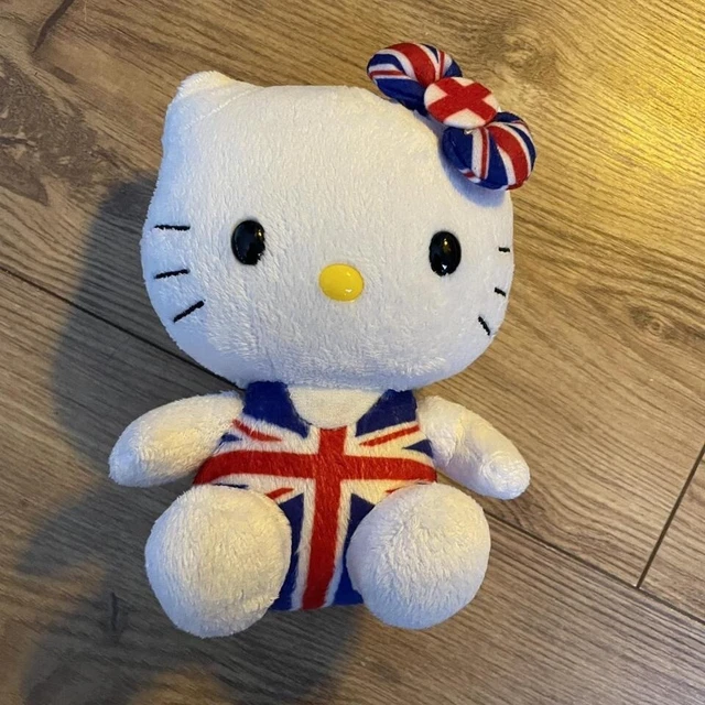 T-shirt Hello Kitty Union Jack Rouge - Taille 14a, Coton, Neuf Sans étiquettes